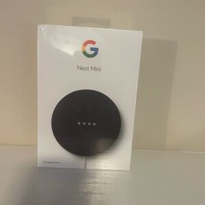 Google nest mini second generation smart speaker with Google Assistant